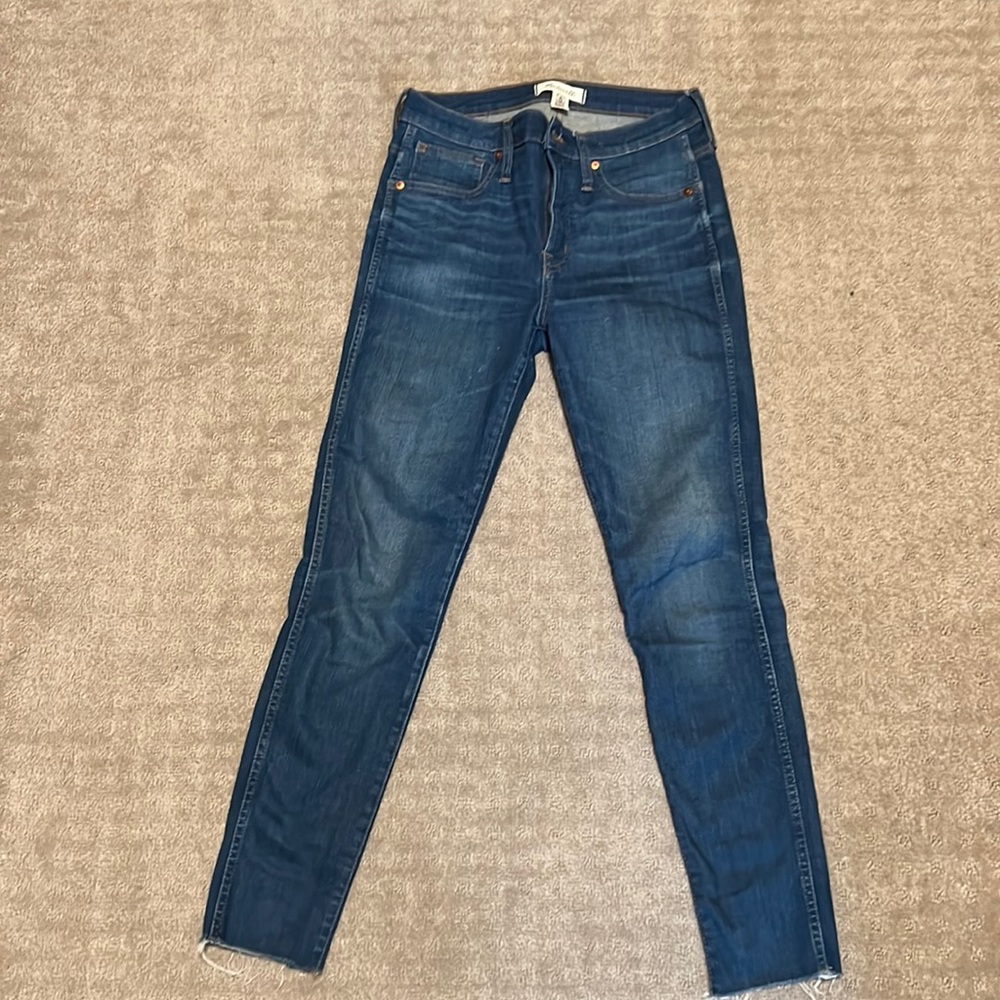 Madewell 9” high rise skinny 28 Jean